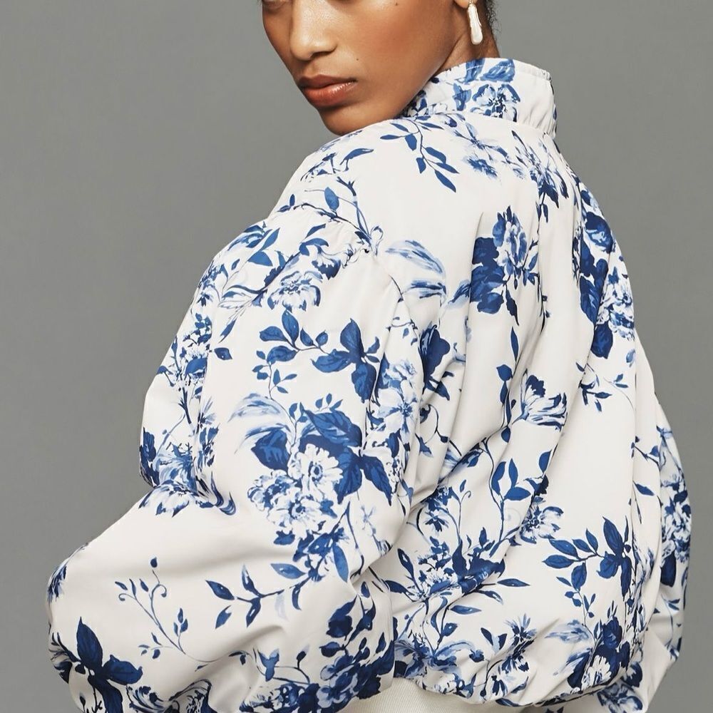 Anthropologie | By Anthropologie Cropped Bomber Jacket | Size: XS PETITE - Picture 6 of 7